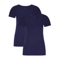 BAMBOO BASIC T-shirts KATE 2-pack navy